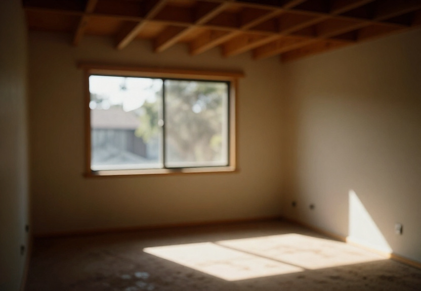 Underfloor insulation for stump-mounted home